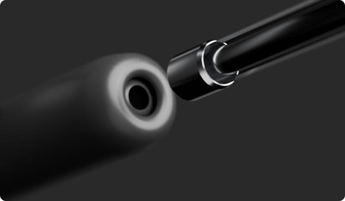 Tubo de voz removível