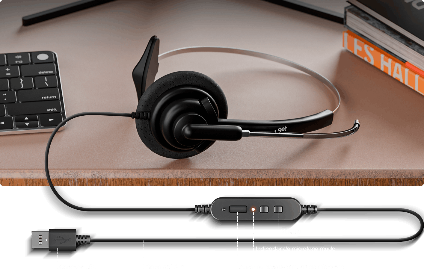 Estudantes ouvindo música.