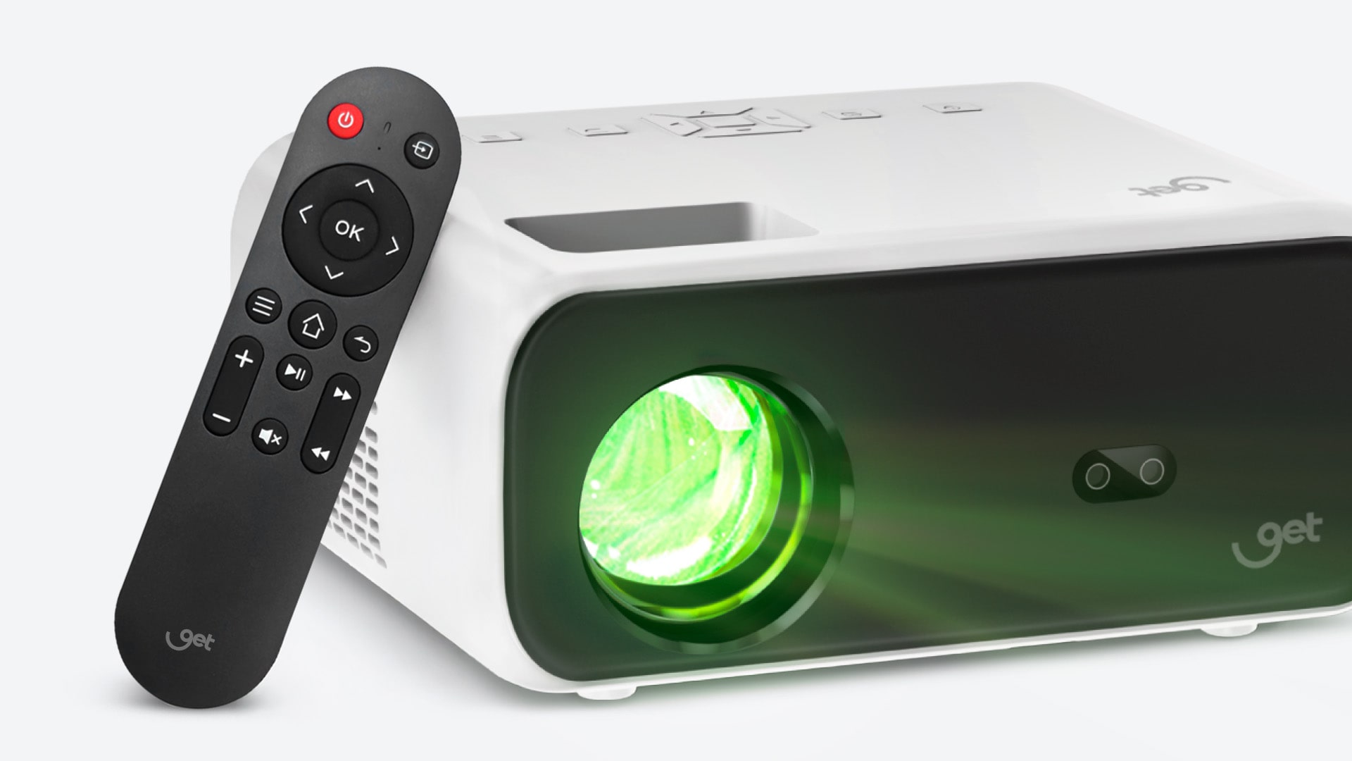 Imagem do controle remoto do projetor Vision 5.