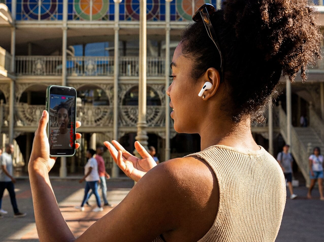 Pessoa praticando esportes.