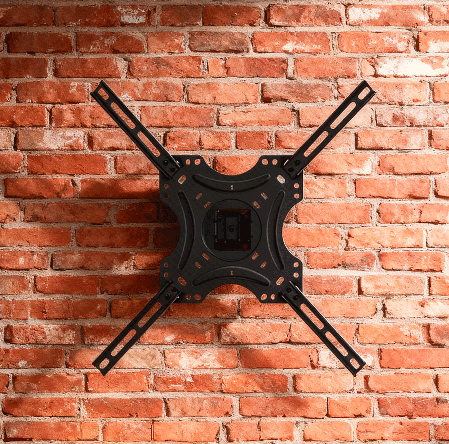 Projetor Vision 7 sobre uma mesa com pés antiderrapantes.