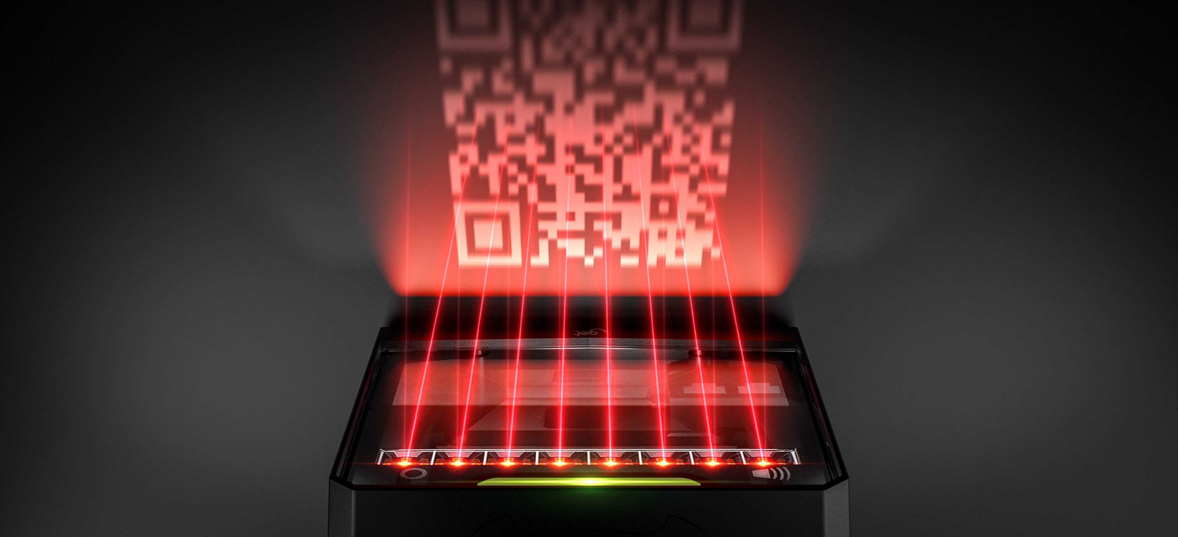 Notebook com o adaptador Wi-Fi Goldentec em uma mesa, exibindo um gráfico de performance de rede.