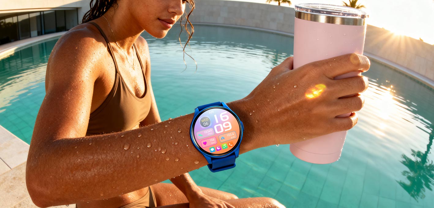 Coleção de diferentes mostradores de relógio (watchfaces) para o smartwatch.