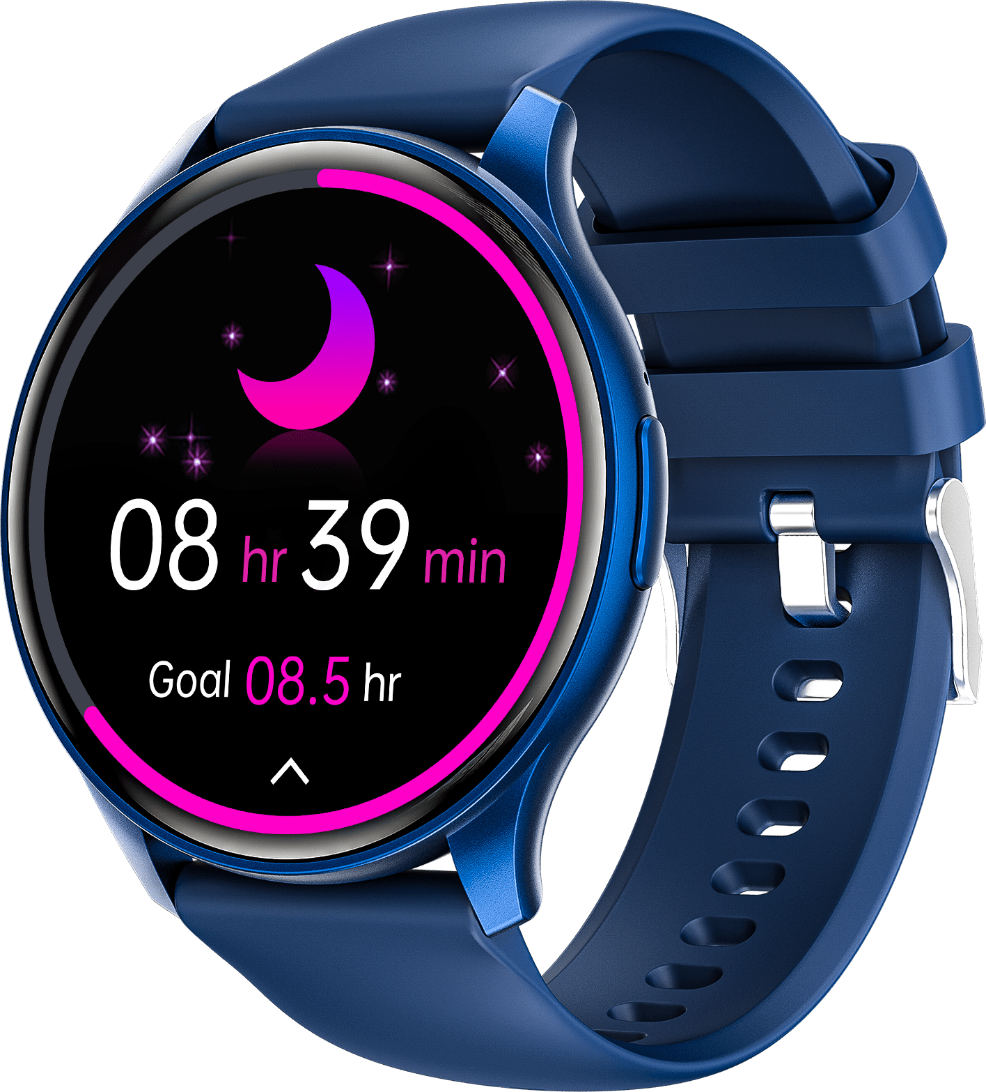 Smartwatch mostrando análise de sono