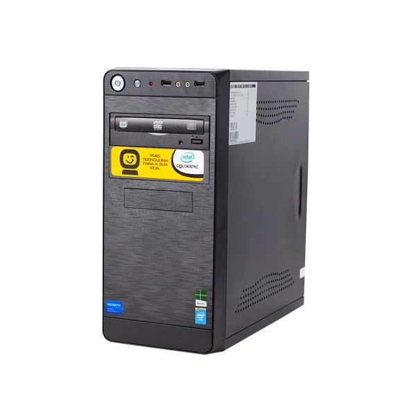 Computador Intel® Core™ i3-8100 3.6GHz 4GB 1TB DVD Windows 10 Pro