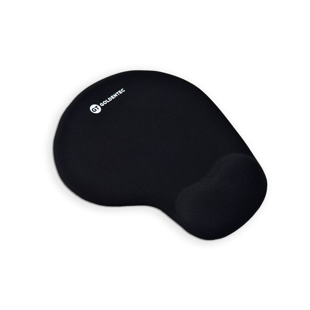 Mousepad com Apoio em Gel Comfort Preto lojagoldentec