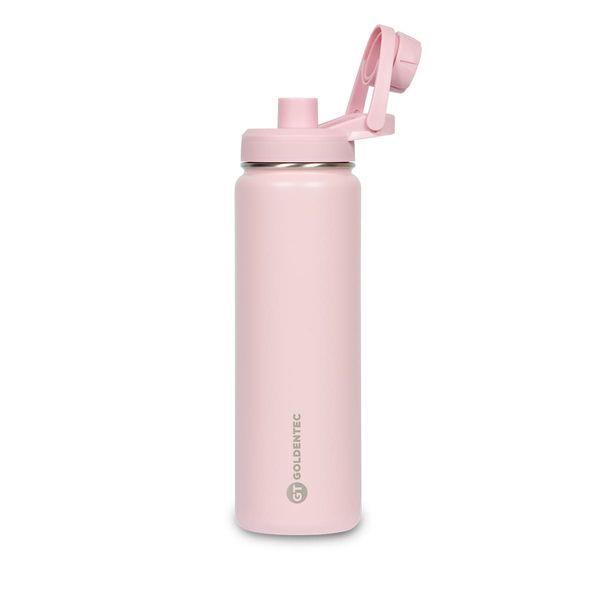 Garrafa-Termica-Inox-750-ml-para-bebidas-quentes-ou-frias-com-tampo-com-bico---Rosa-Queimado