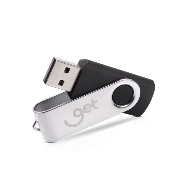 Pen Drive 32GB Get USB 2.0 Preto