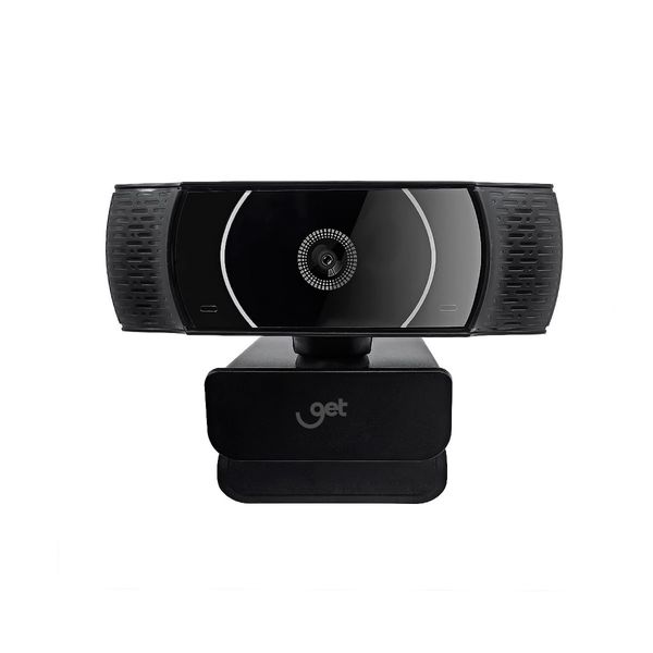 Webcam Get Pro QuadHD 2k 1440p 30fps USB com Microfone Integrado