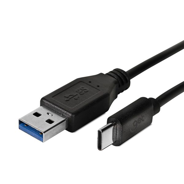 Cabo USB-C para USB 3.1, 1,5m Preto Get
