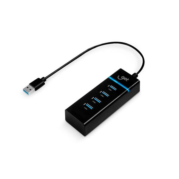 Mini HUB USB 3.0 com 04 Portas Get