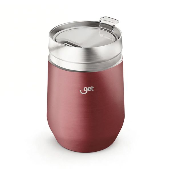 Copo Térmico Get Classic 340ml Vinho